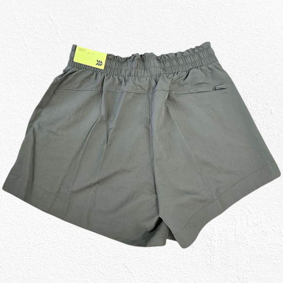 All in Motion Olive Green High Waisted 4in Active UPF 50+ Running Shorts Size XS - Picture 12 of 12
